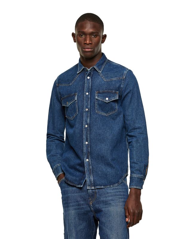 Camisa M/L Para Hombre D East P1
