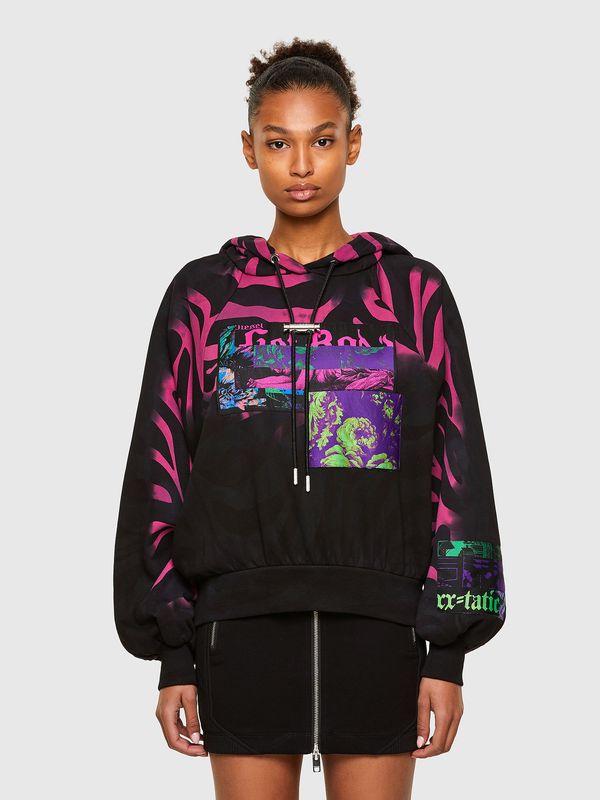 Buzo Hoodie Cerrado Para Mujer F-Biorg