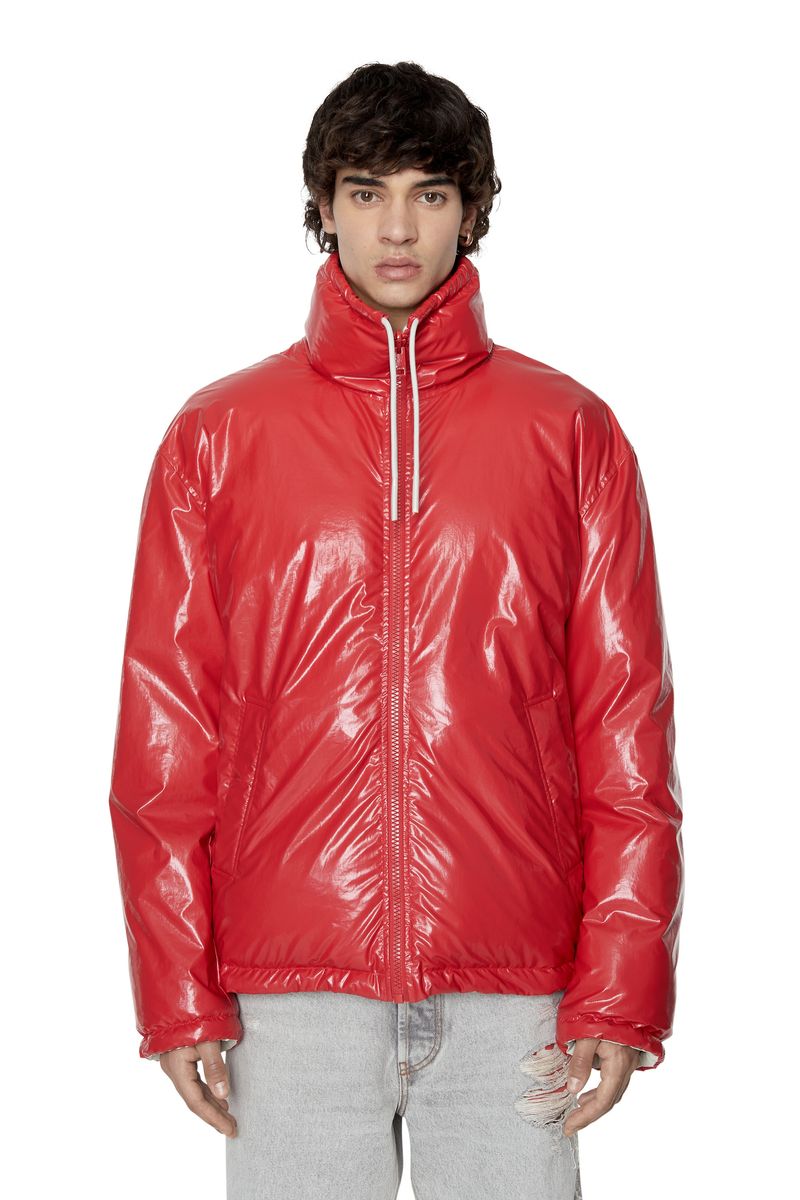 Chaquetas de invierno rojos de hombre