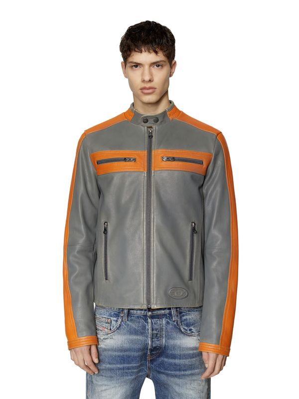 Chaqueta Cuero Para Hombre L-Muse