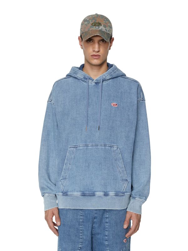 Buzo Hoodie Cerrado Para Hombre D-Um-Rib-Ne