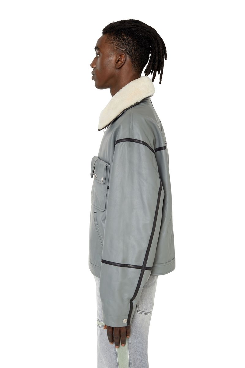 Chaqueta-Cuero-Para-Hombre-L-Gilbert-Fur-Jacket