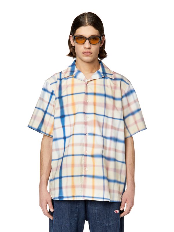 Camisa manga Larga Para Hombre S-Frank-Check