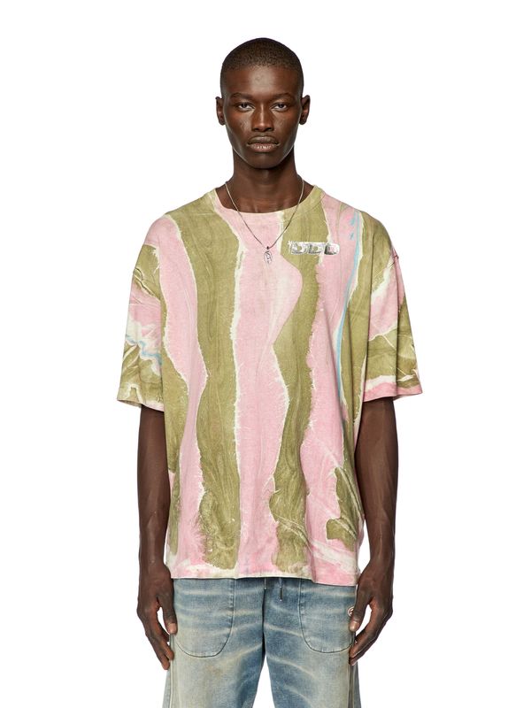 Camiseta Manga Corta Para Hombre T-Wash-L2