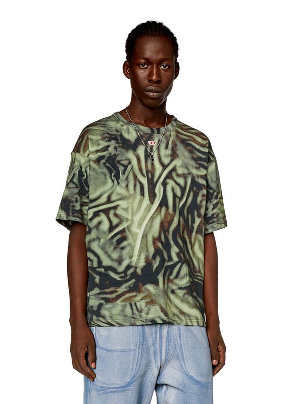Camiseta Manga Corta Para Hombre T-Boxt-N3 Camiseta