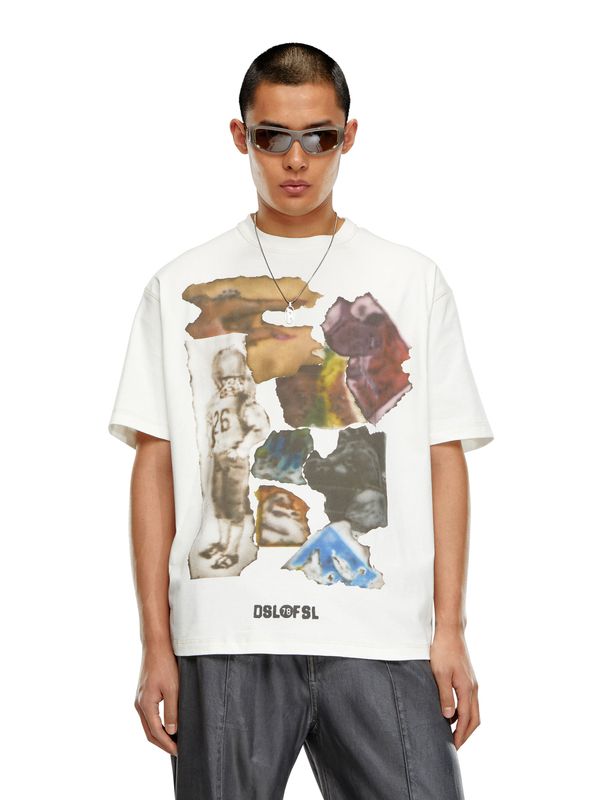 Camiseta Manga Corta Para Hombre T-Wash-N3
