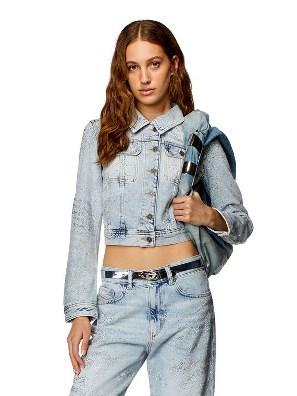 Chaqueta Denim Para Mujer De-Slimmy-S