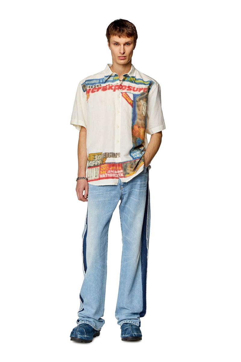 Camisa-manga-corta-Para-Hombre-S-Elias