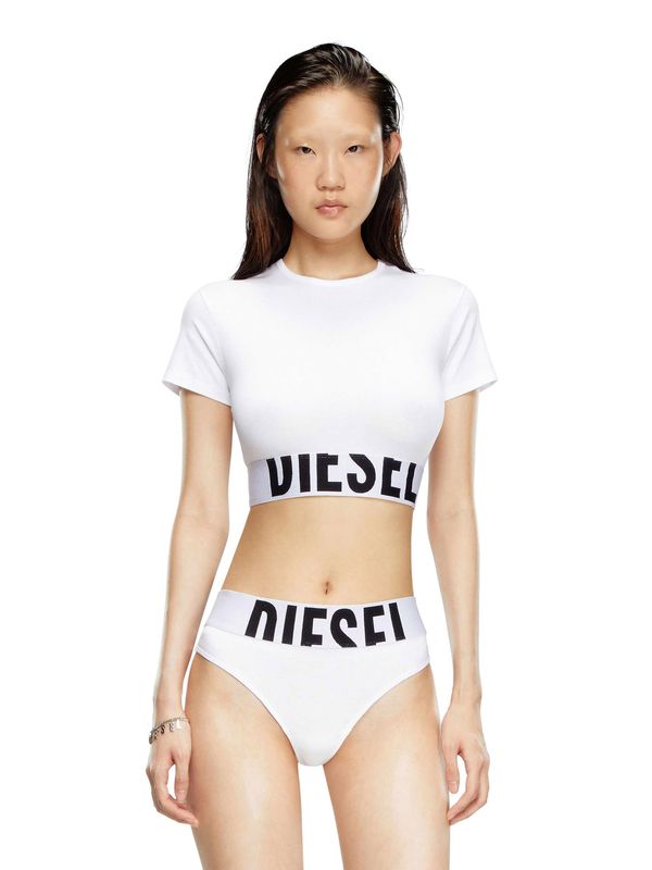 Camiseta Manga Corta Para Mujer Uftee-Sport-Cropped